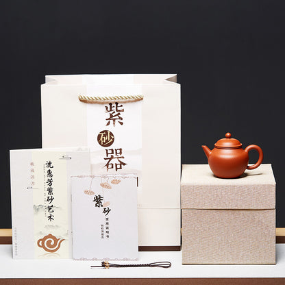 Tea Pot Kung Fu Tea Maker 100ml Delicate Cute Pure Handmade Purple Clay Teapot