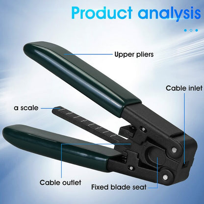 Economical Fiber Optic Stripping Fiber Optic Stripper FTTH Cable Striping Pliers