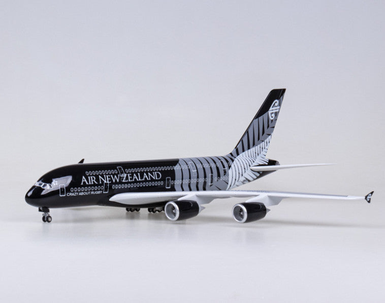 1:160 46CM AIR NEW ZEALAND A380 Airplane Landing Gears Resin Aircraft Model