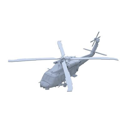 Yao's Studio LYR350246 1/350 Military Model Kit USN SH-60B Seahawk Helicopter