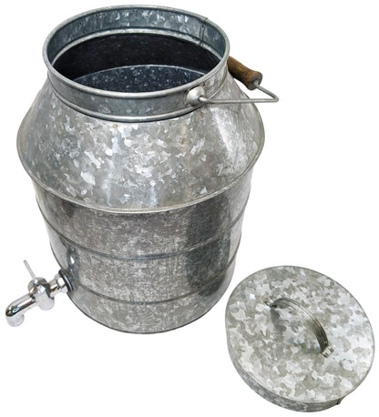 2½ Gallon Beverage Dispenser with Spout for Pouring, Carry Handle, & Lid