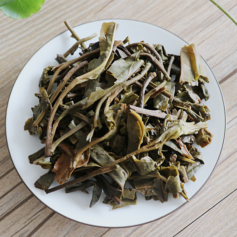 Yiwu Green Big Tree XY Xiaguan Pu-erh Yunnan Pu'er Iron Tea Cake 357g Raw 2017