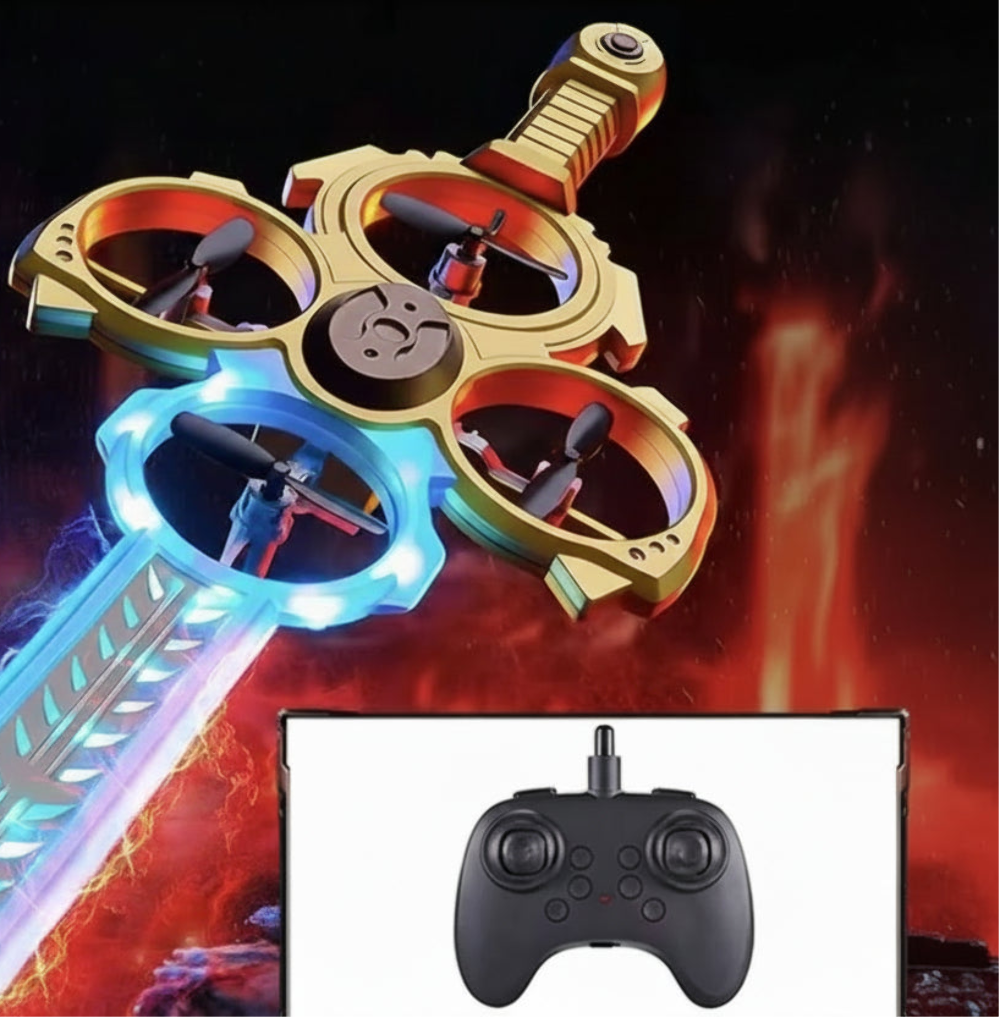 Gesture Control Flying Toy with LED Light Effects