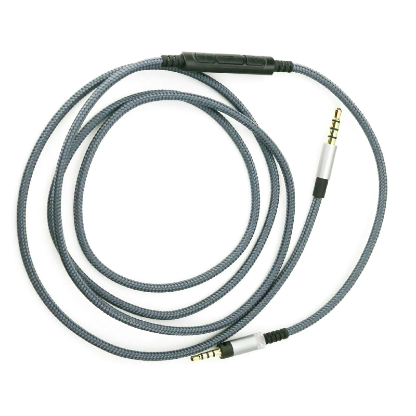 1.2m/1.5m Cable with Mic Volume Control Aux Cord For Sennheiser Momentum