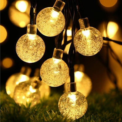 20/50 LEDS ball 5M/10M Solar Lamp Power LED Lights Solar Garlands For Outdoor