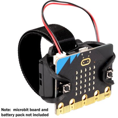 BBC Micro:bit Wearable Holder - Includes Flexible Rubber Holder and Fastening...