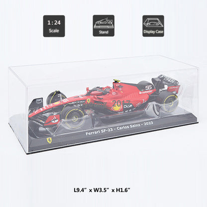 1/24 Ferrari SF-23 2023 Diecast Model Toy Car Formula 1 Team Carlos Sainz 55