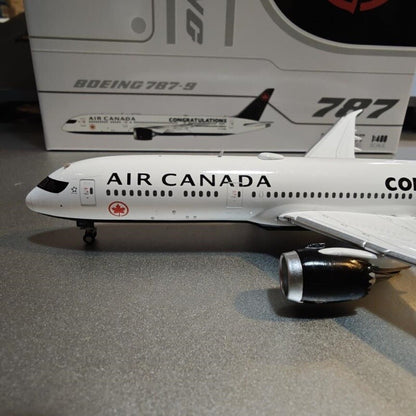 1:400 JC Wings Air Canada Boeing 787-9 Airplane Diecast Aircraft Model