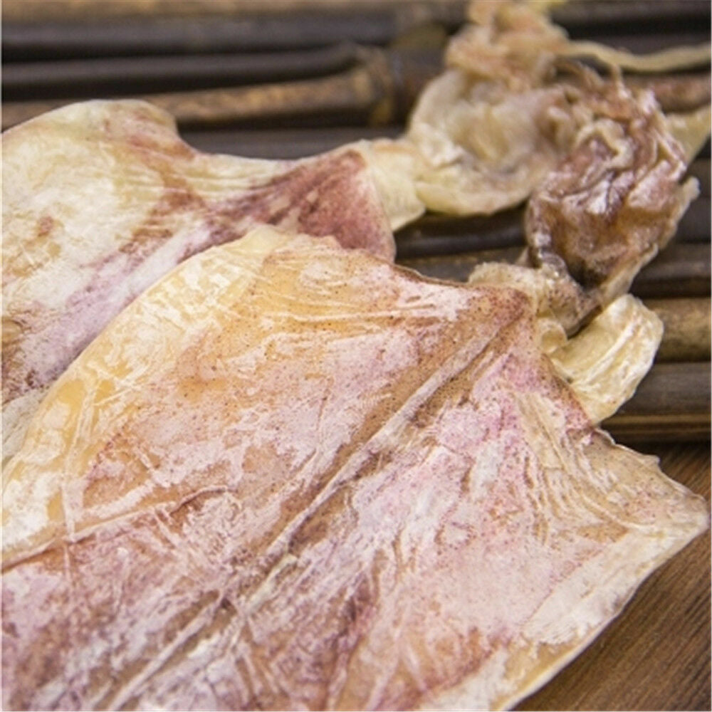 Dried squid, natural dried seafood, Chinese special food, A5 size, 500g.