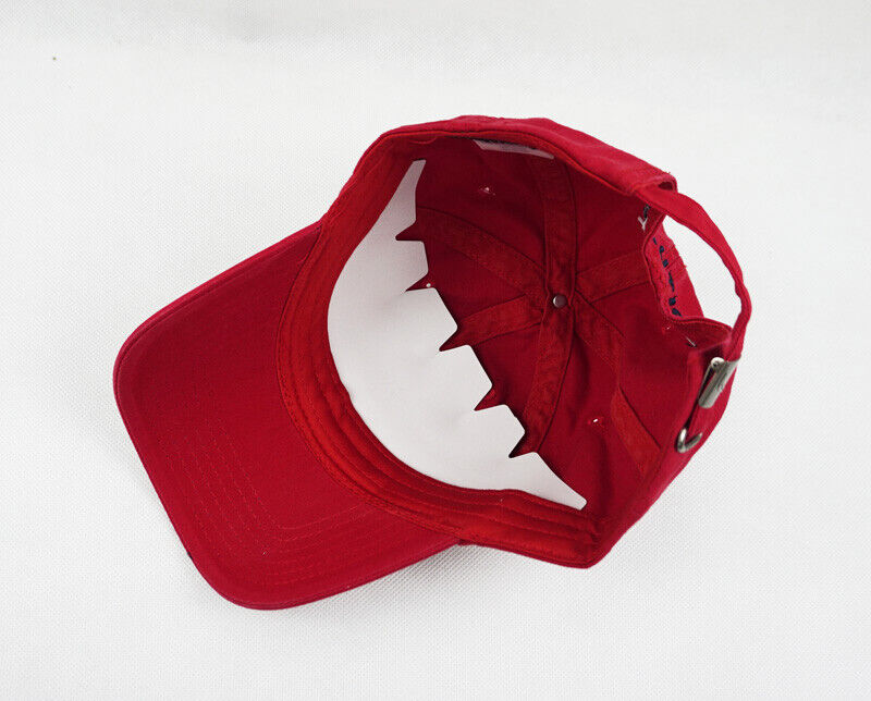 Nautica Hat Red Limited Men's Unisex 100% Cotton Sport Baseball Cap Adjustable