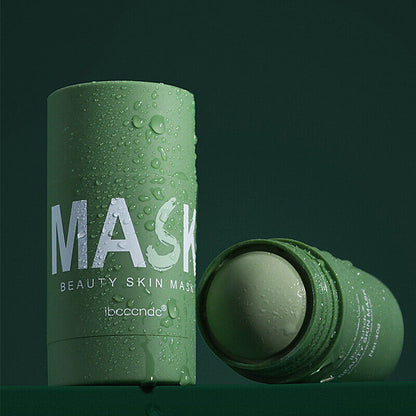 Green Tea Purifying Clay Stick Mask Deep cleansing Oil control Smear Mask New