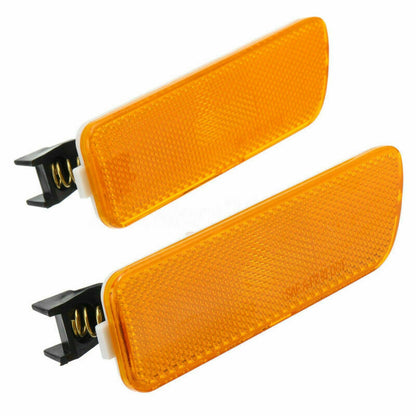 Side Marker Turn Light Lamp For VW GOLF JETTA MK4 1999-05 2xFront Bumper J