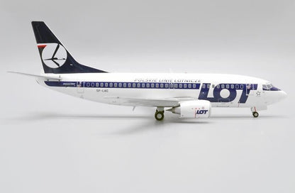 1:200 JC Wings LOT BOEING 737-500 Passenger Airplane Diecast Aircraft Model