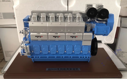 1:20 WEICHAI WH28 Marine Engine Large-Scale Engine Generator Diecast Model