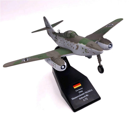 1/72 Fighter Airplane Diecast Model with Display Stand for Decor