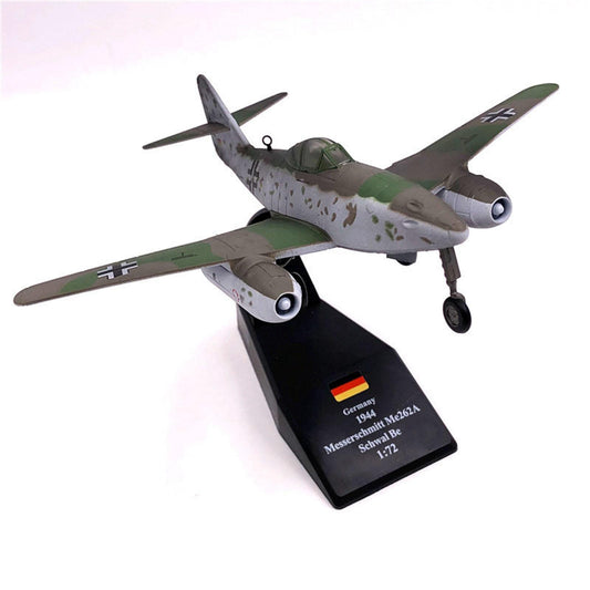 1/72 Fighter Airplane Diecast Model with Display Stand for Decor