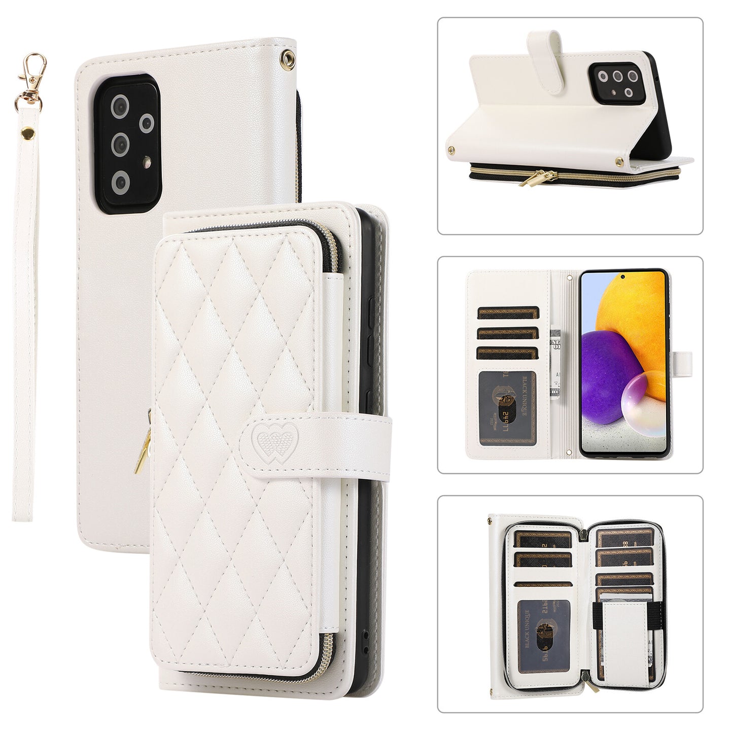 Crossbody Wallet Case for Motorola Moto G Stylus 5G/G Power 5G/G Play/G 5G 2024