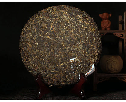 2004 Song Pin Hao Pu'er Tea Raw Tea Yunnan Old Tea Brown Mountain Puer Tea 357g