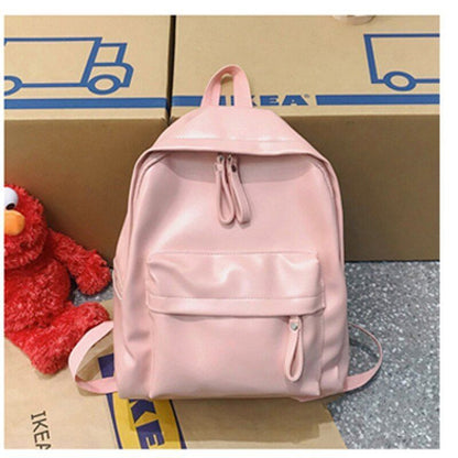Fashion Backpack Large Leather Laptop High Quality Book Schoolbag Students 1 PC