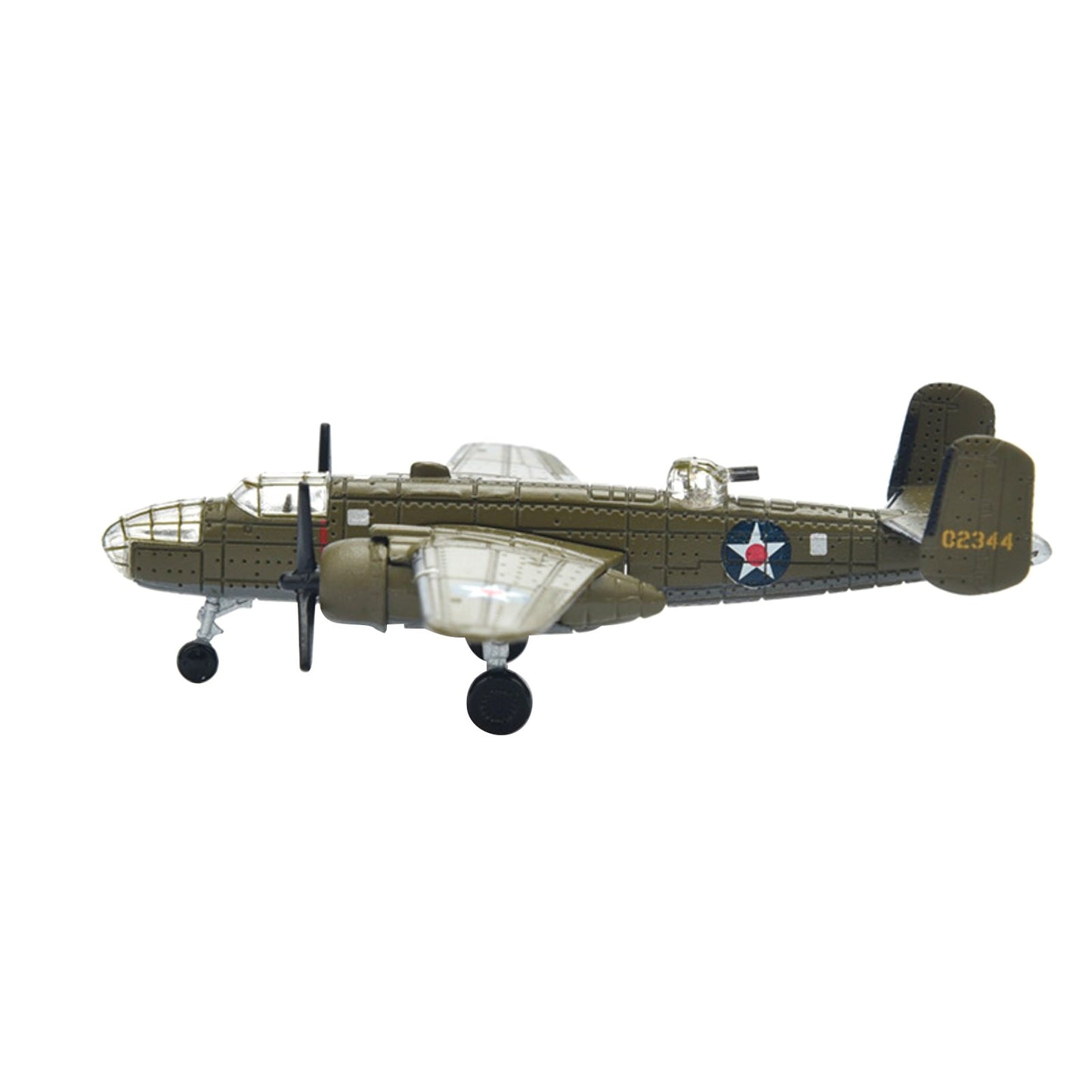 1 Set 1:200 Scale WWII US B-25 Mitchell Bomber Model Finished Model Gift