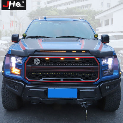 BugFlector II Hood Protector Bug Shield Deflector for F150 Raptor 2015-2020