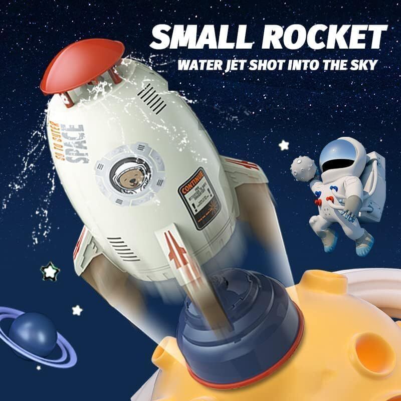 Rocket Launcher Outdoor Water Toys, Kids Sprinkler, Holiday & Birthday