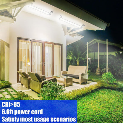 40W LED Shop Lights, 4800LM 6500K Shop Light Bar with 6.6Ft Cord/Plug/Switch, Da