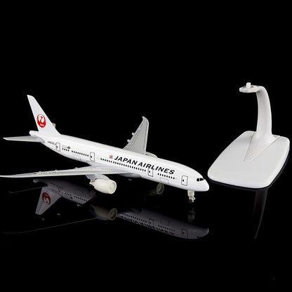 1:300 20cm Japan Airlines B787 Plane Model Alloy Diecast Airplane Ornaments Gift