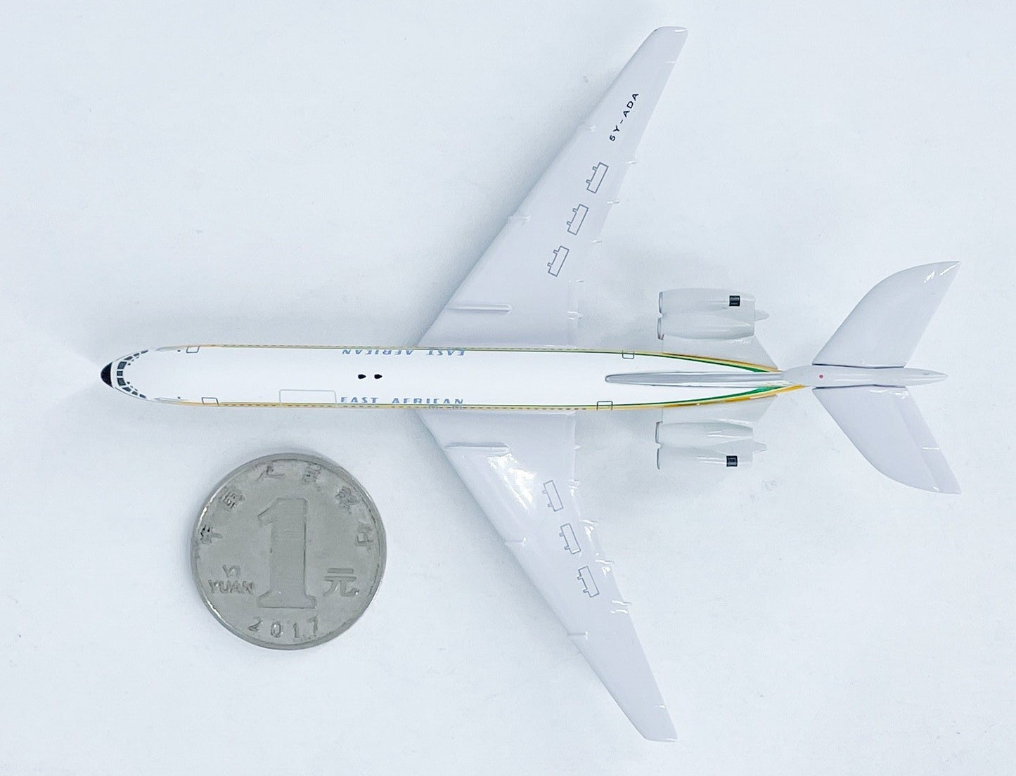 1:500 InFlight EAST AFRICAN CV-10 Passenger Airplane Diecast Aircraft Model