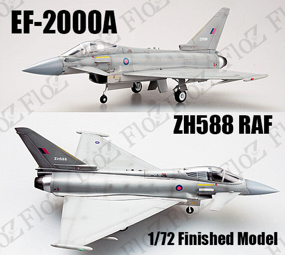 EF2000 Eurofighter Typhoon Royal air force ZH588 1/72 plane finished Easy model