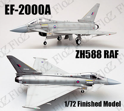 EF2000 Eurofighter Typhoon Royal air force ZH588 1/72 plane finished Easy model