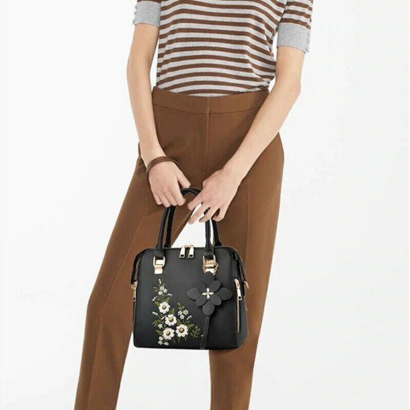 Woman Handbag Ladies Shoulder Bag Female Crossbody Bag Tote Luxury Rich Flower