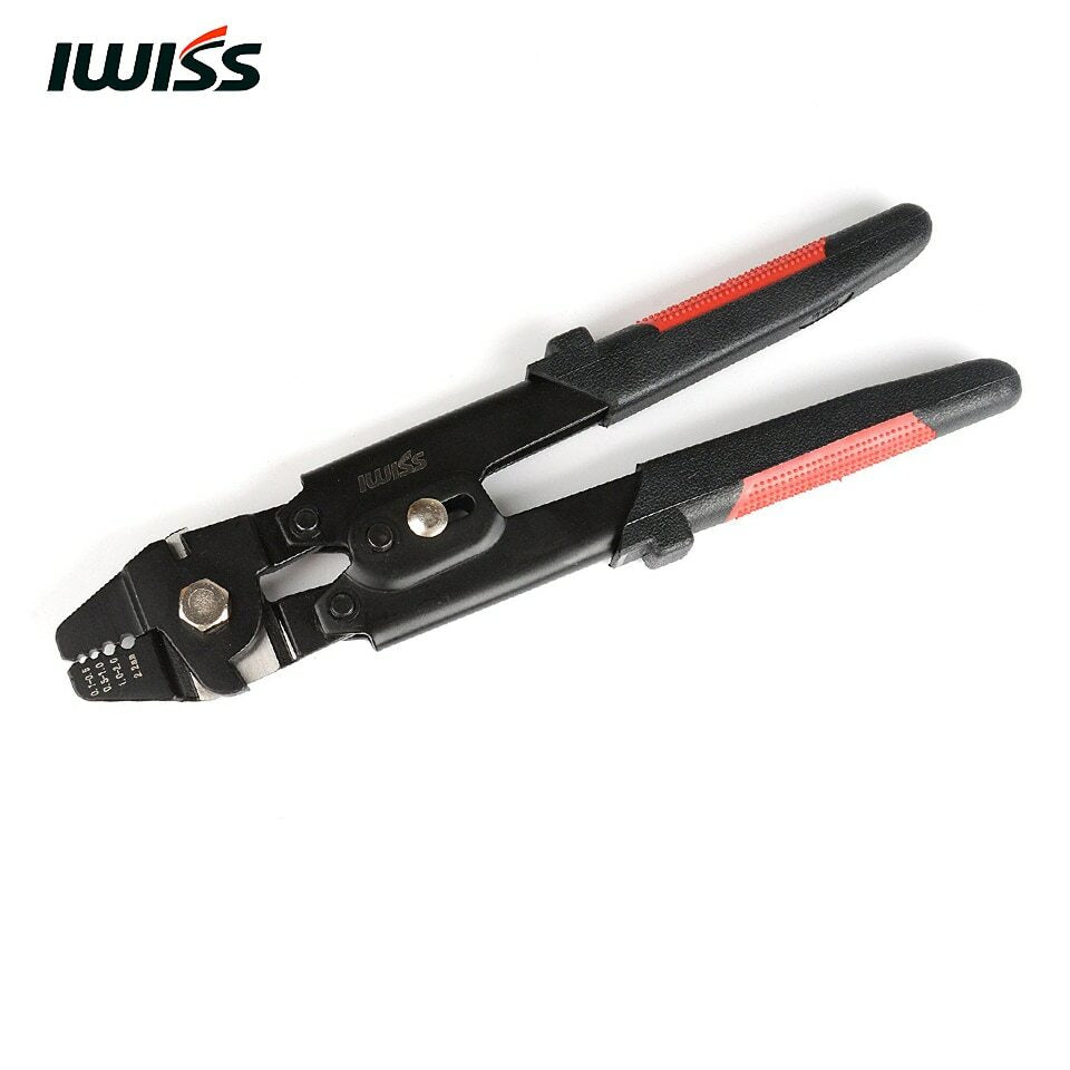 IWISS Wire Rope Crimping Tool Safety Lock Crimp Range from 0.1mm to 2.2mm