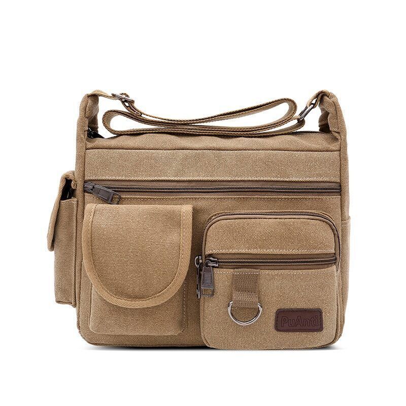Canvas Messenger Bag Men Water Crossbody bags Shoulder Bag Male Handbag