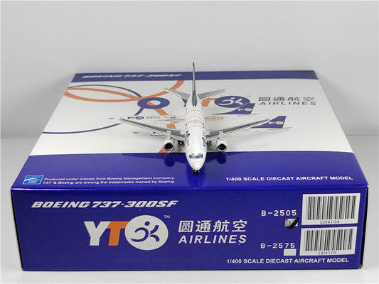 1:400 JC Wings YT AIRLINES BOEING B737-300 Passenger Airplane Diecast Model