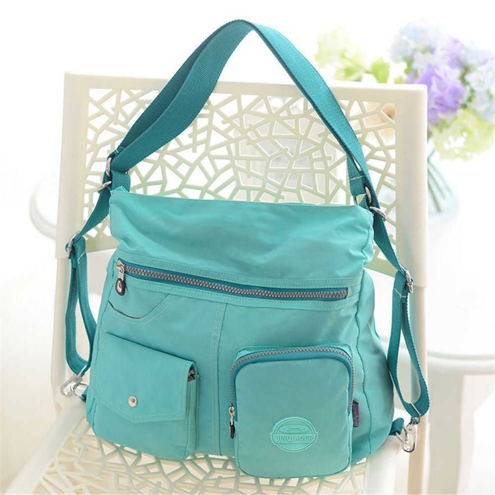 Multifunctional Shoulder Bag Nylon Crossbody Bag Luxury Travel Bag Polyester 1PC