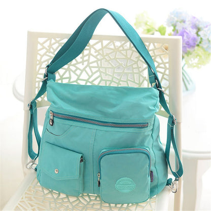 Multifunctional Shoulder Bag Nylon Crossbody Bag Luxury Travel Bag Polyester 1PC