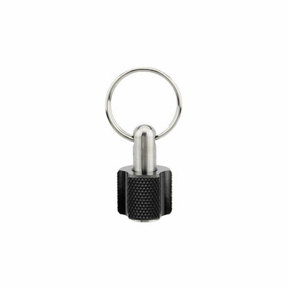 Black Titanium Alloy Knife Beads Paracord Umbrella Rope Thread Zipper Accessorie