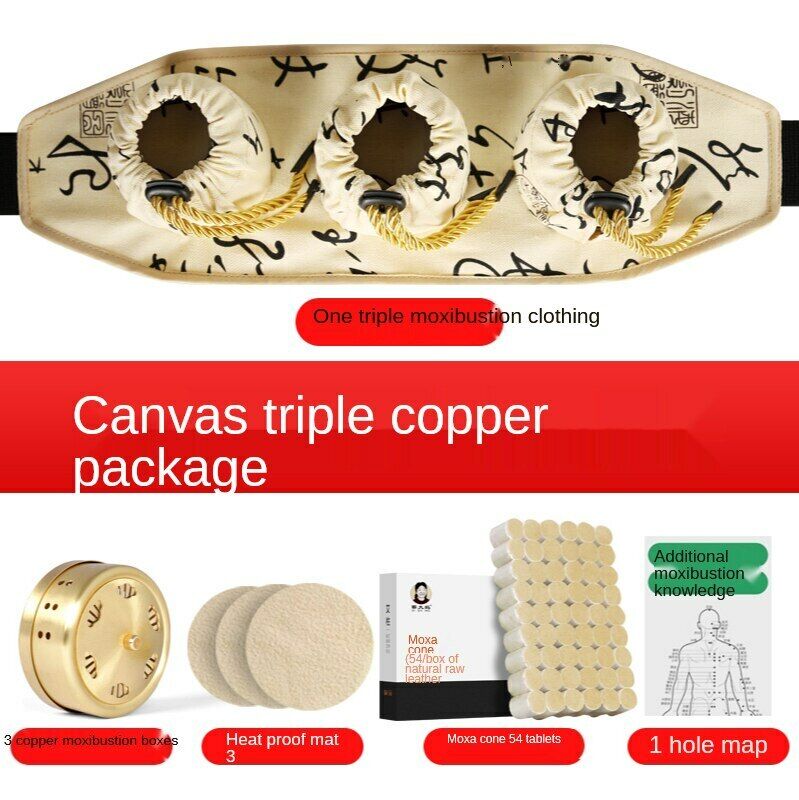 Moxa Smokeless Moxibustion Box Portable Health Whole Body Wormwood Pot Tool 艾灸艾草