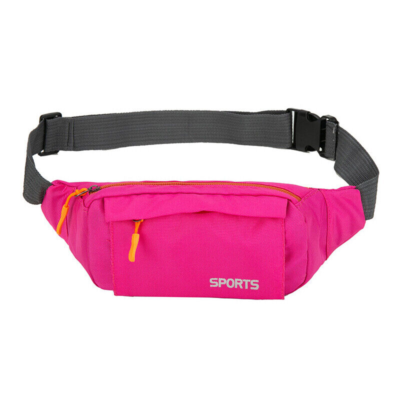 Fashion Men's Multicolor Waist Packs Waterproof Running Bag Outdoor Belt Bag