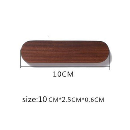 Wall Hooks Wooden Magnetic Hangers Keys Holders Nordic Smooth Edge Display Decor