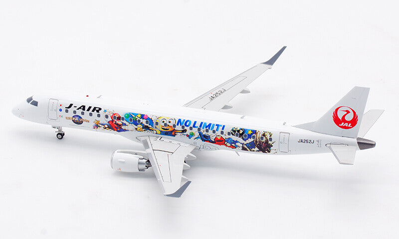 1:200 JC Wings JAL AIR EMBRAER E-190 Passenger Airplane Diecast Aircraft Model