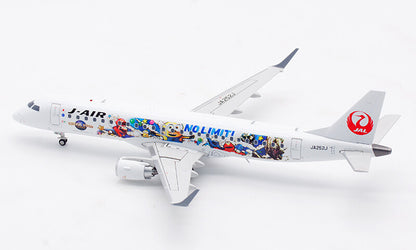 1:200 JC Wings JAL AIR EMBRAER E-190 Passenger Airplane Diecast Aircraft Model