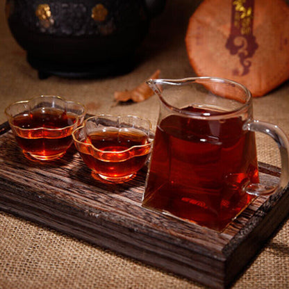 Yunnan Pu'er Tea Pu'er Cooked Tea Cake-Chinese Black Tea Health Care-Pu-erh Tea