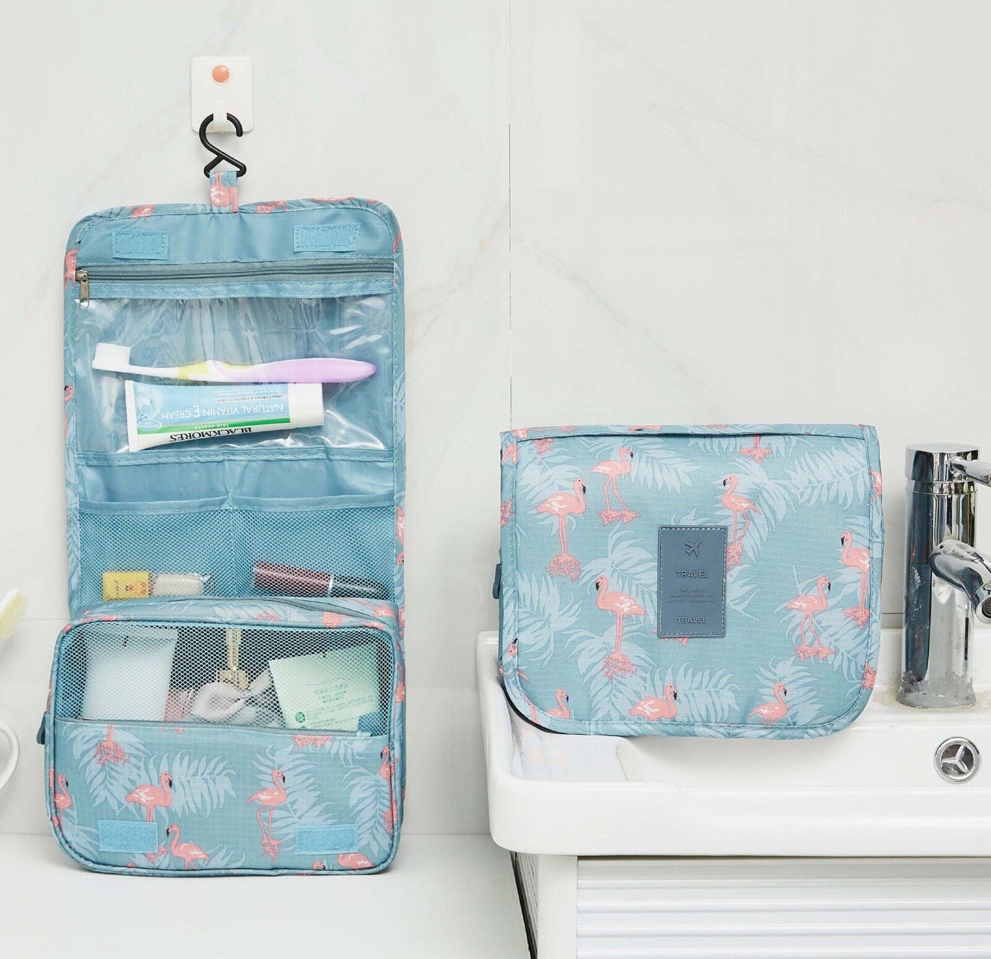 Makeup Bags Traveling Cosmetic Toiletries Organizer Waterproof Storage Wash Bag