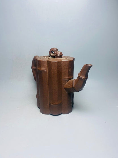 Chinese Yixing Zisha Clay Handmade Exquisite Teapot （一捆住 底款：婉芬）