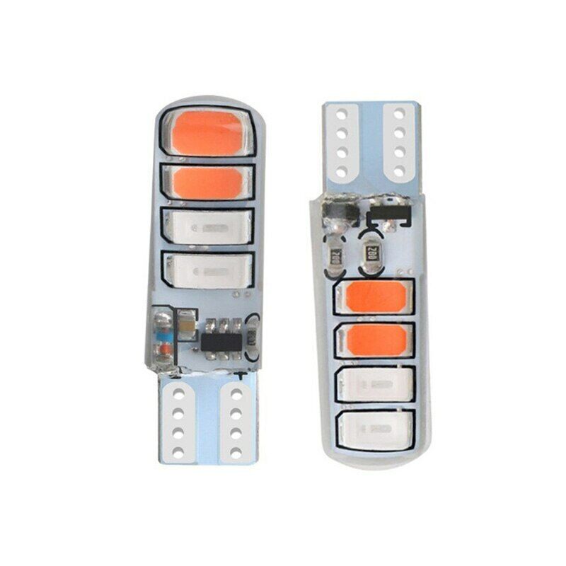 LED Car Clearance Light Strobe Flash Light Silicone Width Indicator Bulbs 2Pcs