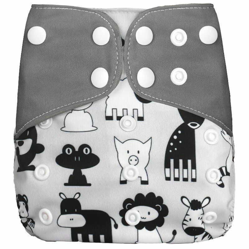 Cloth Diapers Reusable Adjustable Baby Nappies Washable Newborn Training Pants