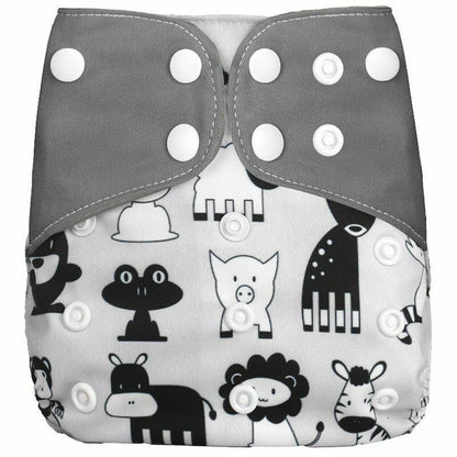 Cloth Diapers Reusable Adjustable Baby Nappies Washable Newborn Training Pants