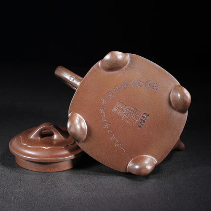 Chinese Yixing Purple Clay Teapot Zisha Ceremony Nice Teaware Gift Collectibles